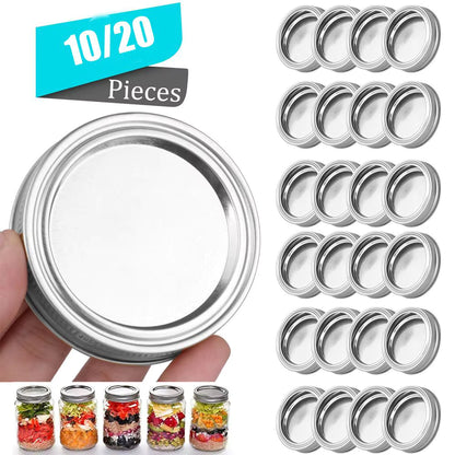 Avlovi™ Canning Lids & Bands Regular/Wide Mouth Mason Jar