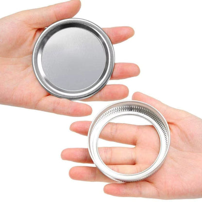 Avlovi™ Canning Lids & Bands Regular/Wide Mouth Mason Jar