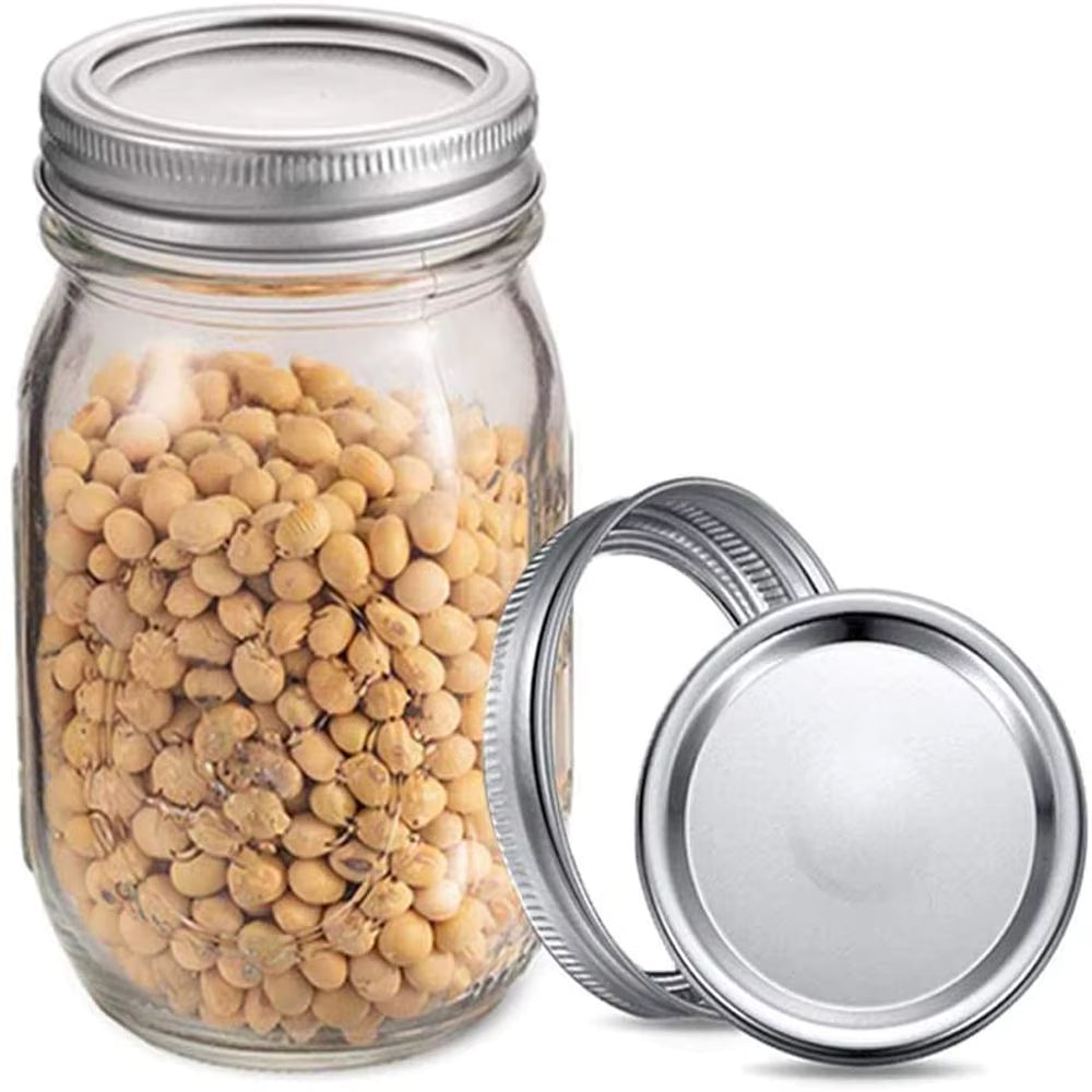 Avlovi™ Canning Lids & Bands Regular/Wide Mouth Mason Jar