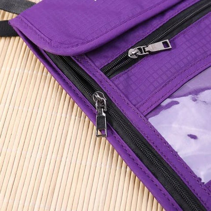 RFID Blocking Travel Passport Holder Neck Wallet Pouch Travel Document Organizer Purse